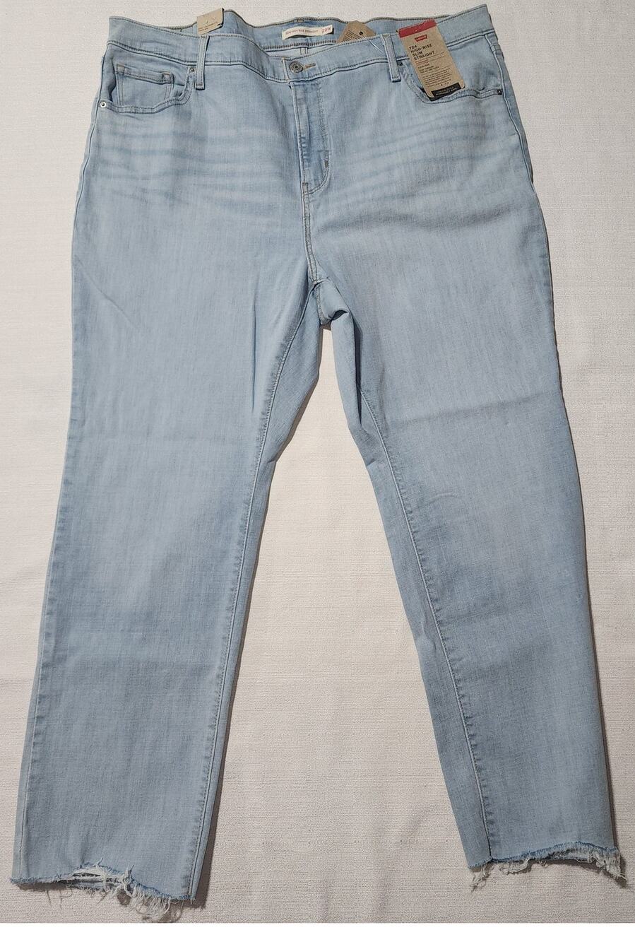 Levi's 724 high rise slim straight jeans size 40''x41'' women's